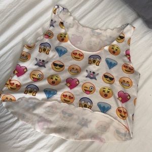 Emoji tank top